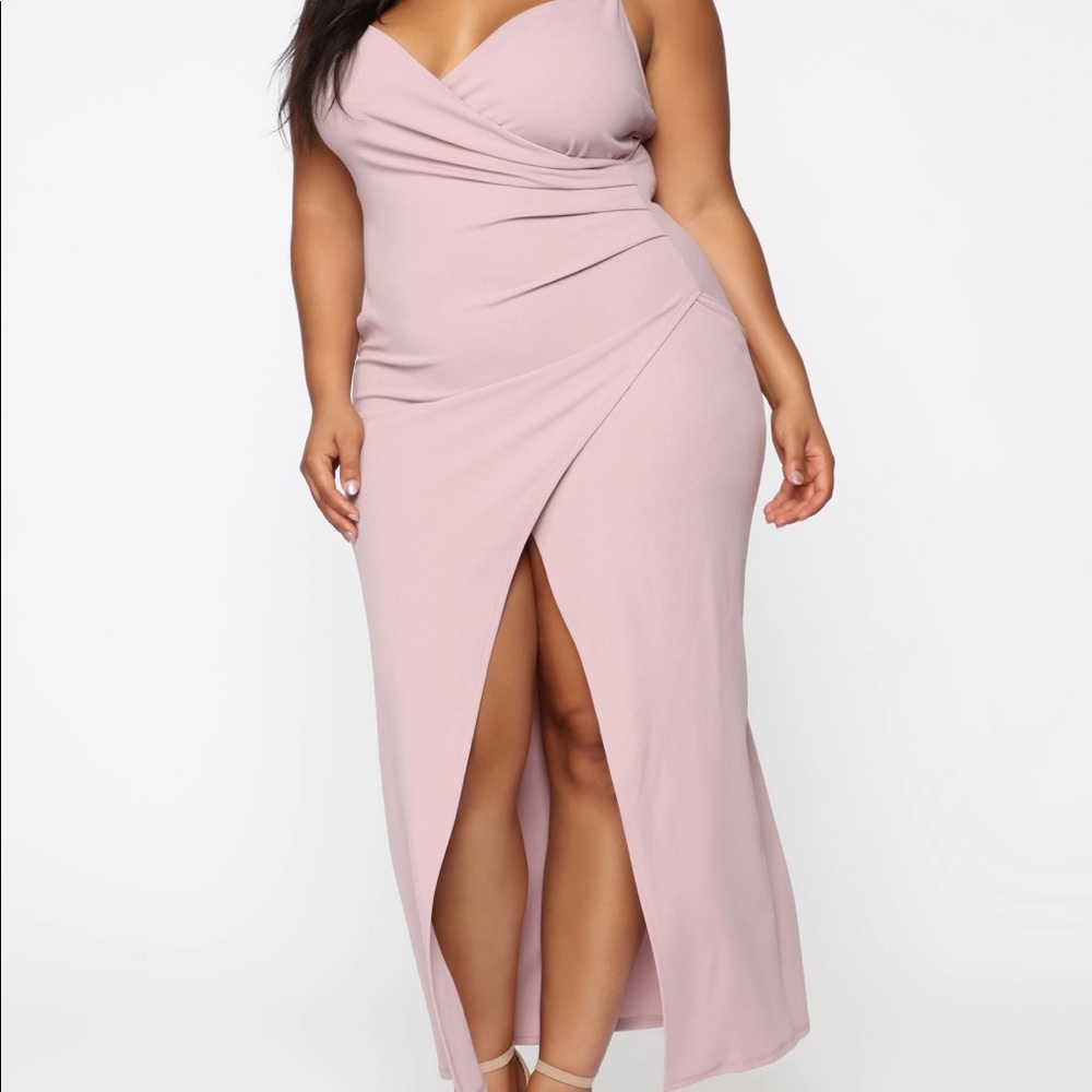 Lavender maxi dress